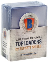 Beckett Shield Toploaders - 35pt 25ct